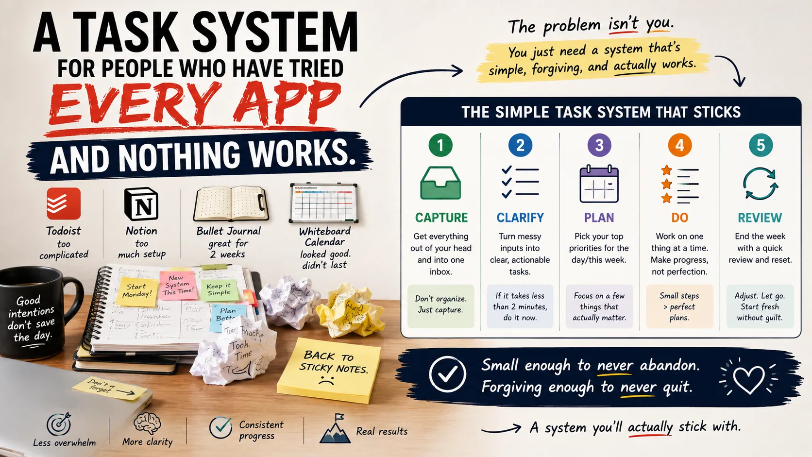 A Task System for People Who Have Tried Every App and Nothing Works