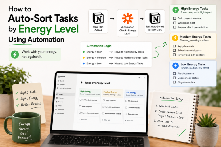 Auto-Sort Tasks